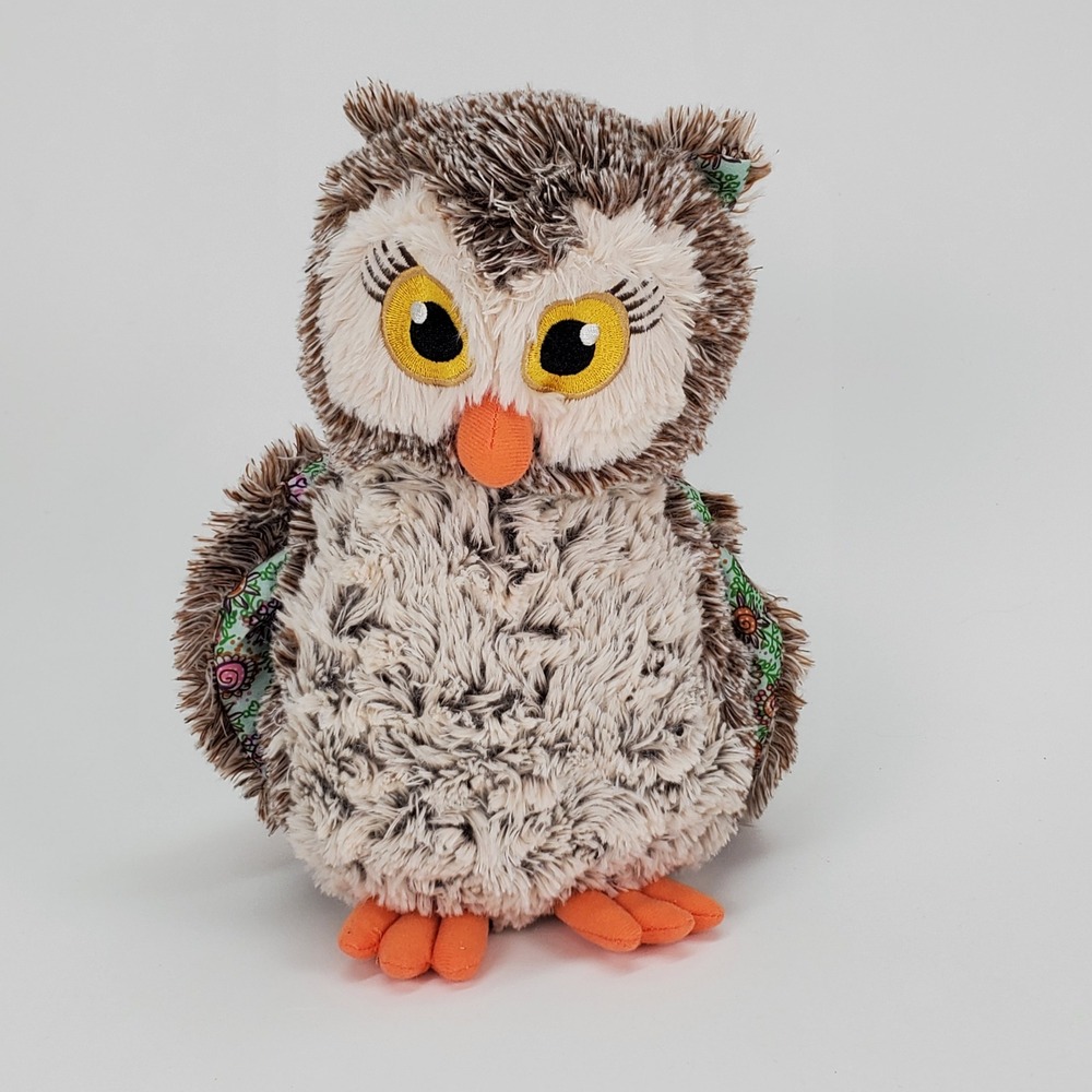 Little Brownie Bakers Girl Scout Cookie 100 Years Owl‎ Plush Brown White 9"